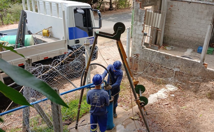 BRK realiza reparo emergencial em poço que abastece regiões de Barra de Santo Antônio