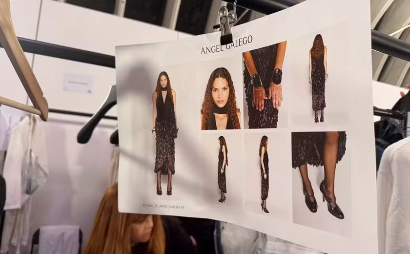 Modelo alagoana desfila para Burberry na London Fashion Week