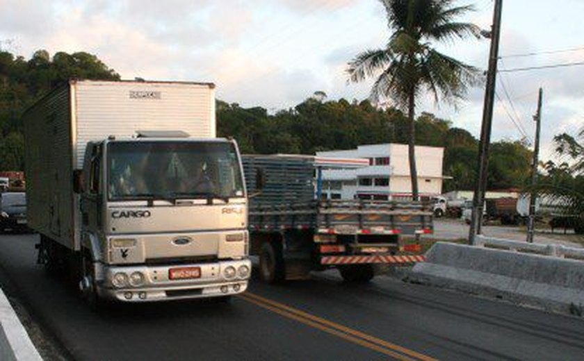 Em Alagoas, 51% das rodovias federais estão em boas condições