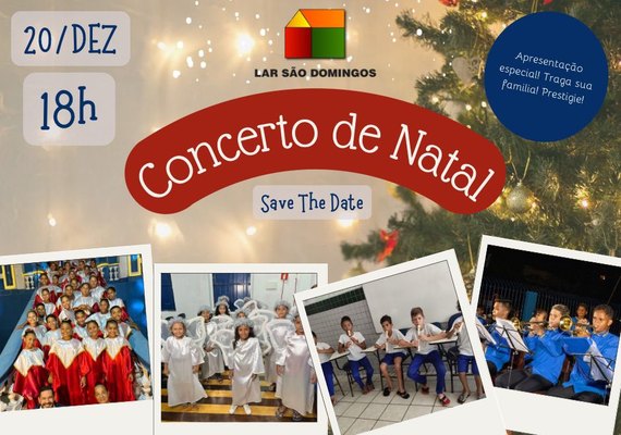 Concerto de Natal do Lar São Domingos será na sexta (20)