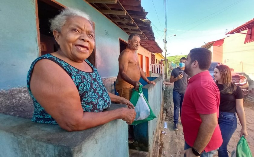 Semana Santa Feliz entrega 14 toneladas de alimentos a 4 mil famílias de Viçosa