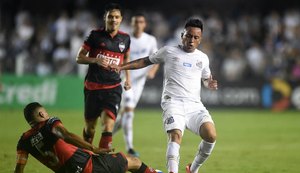 Santos domina Atlético-GO na reinauguração da Vila e avança na Copa do Brasil