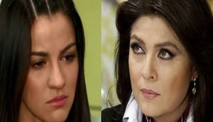 Reta final! Vitória bate em Maria, após descobrir que ela é filha de João Paulo