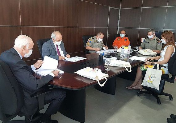 TRE se reúne com segurança pública para definir logística para o período eleitoral