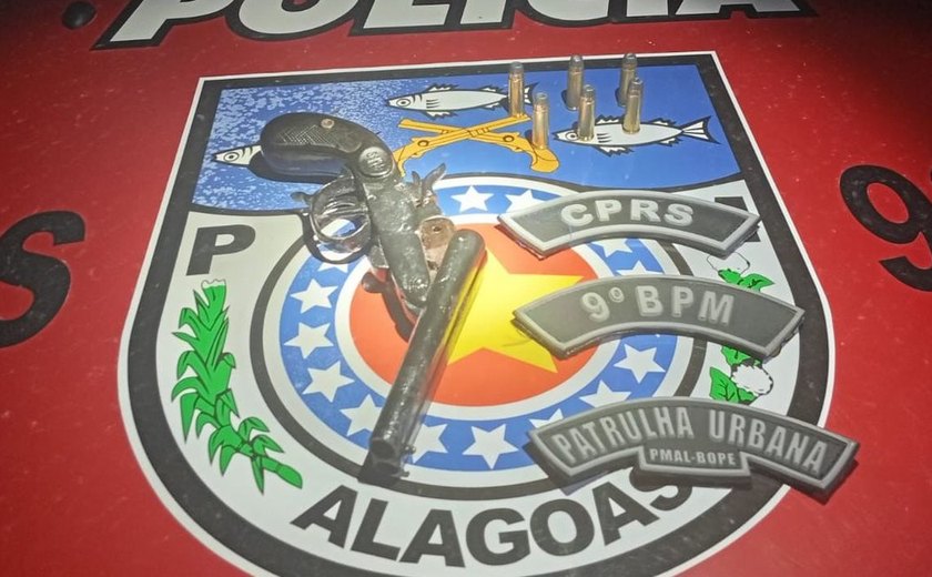 Homem é preso com arma e munições na AL-145, em Pariconha