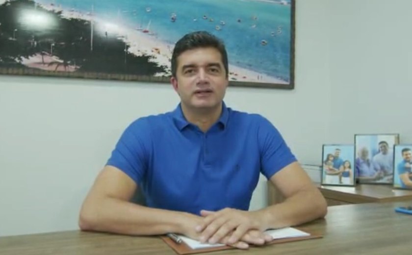 Rui Palmeira anuncia apoio ao governador Paulo Dantas