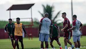 CRB finaliza preparação para enfrentar o Avaí pela Série B