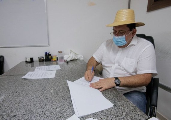 Prefeito de Rio Largo sanciona Lei do Programa de Recuperação Fiscal