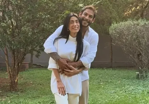 Casal de A Fazenda 17, Michelle Barros e ator Shia Phoenix anunciam gravidez