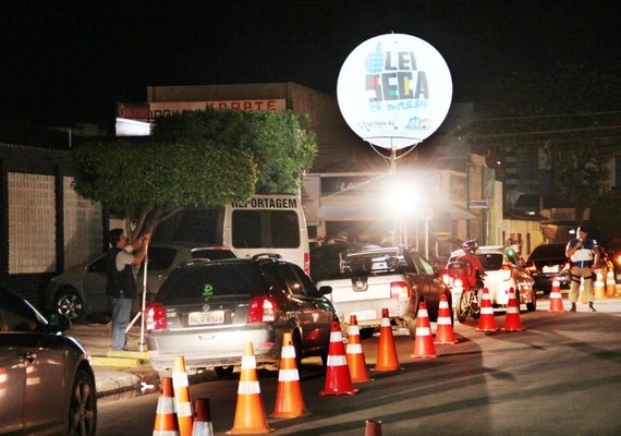 Operação Lei Seca resulta em oito prisões por Embriaguez ao Volante em Maceió