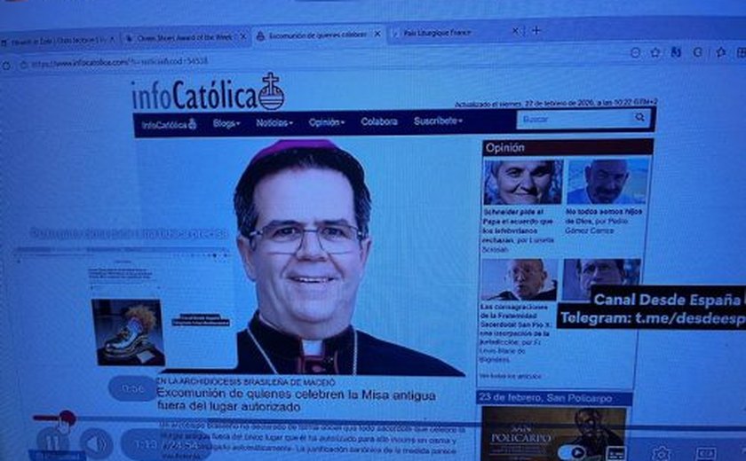 Proibição da missa tridentina gera críticas e ataques ao arcebispo de Maceió