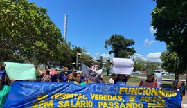 Greve dos trabalhadores no Hospital Veredas continua