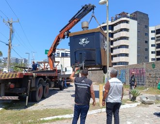 Prefeitura remove trailers e barraca que funcionavam de forma irregular