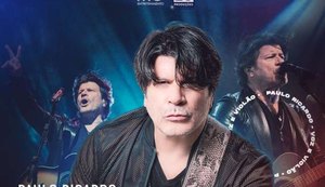 Com espetáculo 'Voz e Violão', Paulo Ricardo faz show em Maceió