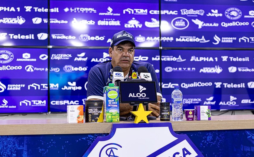 'No mata-mata você não pode piscar', diz técnico do CSA