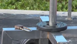 Academia pública na orla de Maceió tem equipamentos furtados