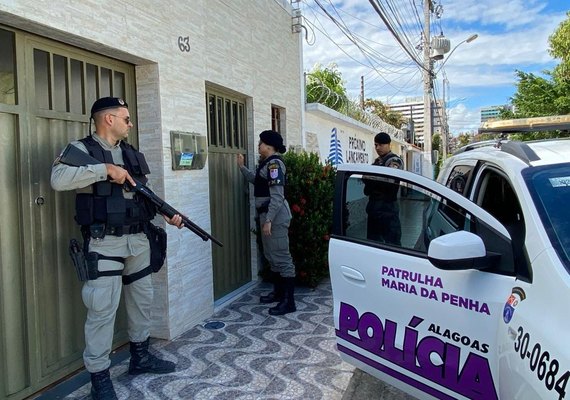 Patrulha Maria da Penha já atendeu 2.616 mulheres em Maceió e Arapiraca