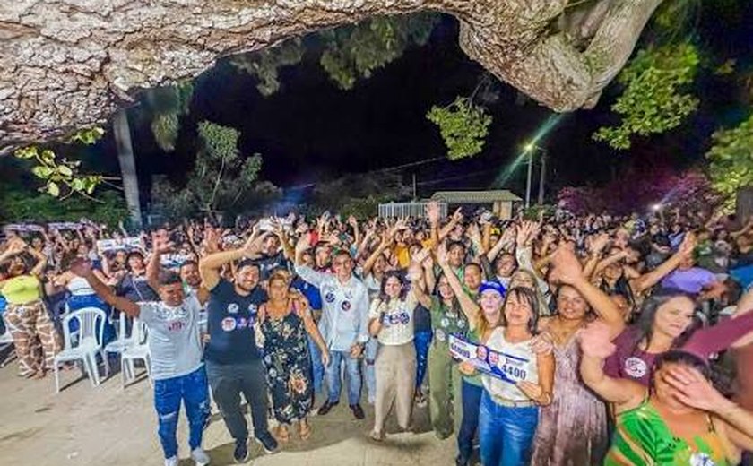A FORÇA DO GRUPO POLÍTICO DE LIVIA CARLA NA BARRA DE SANTO ANTÔNIO NAS ELEIÇÕES DE OUTUBRO