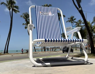 Cadeira Gigante ganha vida nova com estrutura repaginada