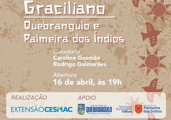 Galeria Cesmac de Arte Fernando Lopes apresenta exposição sobre cultura das terras de Graciliano Ramos