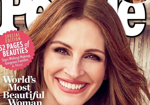 Revista elege Julia Roberts a mulher mais bonita do mundo em 2017