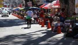 Convívio Social inicia alinhamento de ambulantes na Rua das Árvores