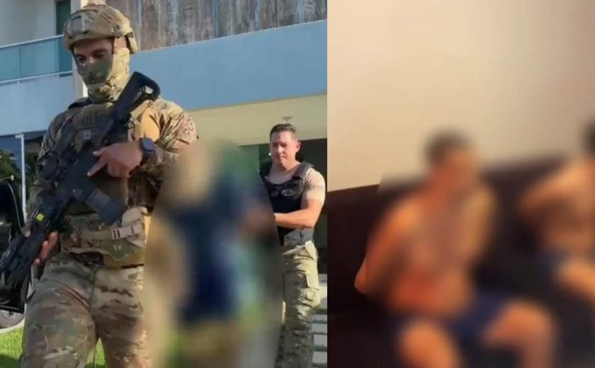 Operação prende líderes de facção do Paraná que comandavam tráfico à distância em Alagoas