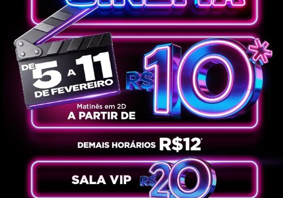 Semana do Cinema e Carnaval no Shopping Pátio Maceió