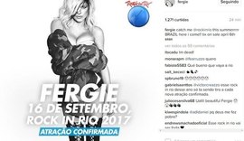 Fergie será uma das atrações do Rock in Rio 2017