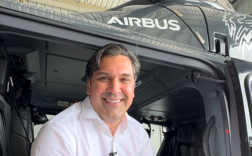 Emenda de Isnaldo Bulhões garante helicóptero de última geração para Segurança Pública de AL