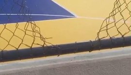 Parque Linear é alvo de suspeita de vandalismo um dia após a inauguração