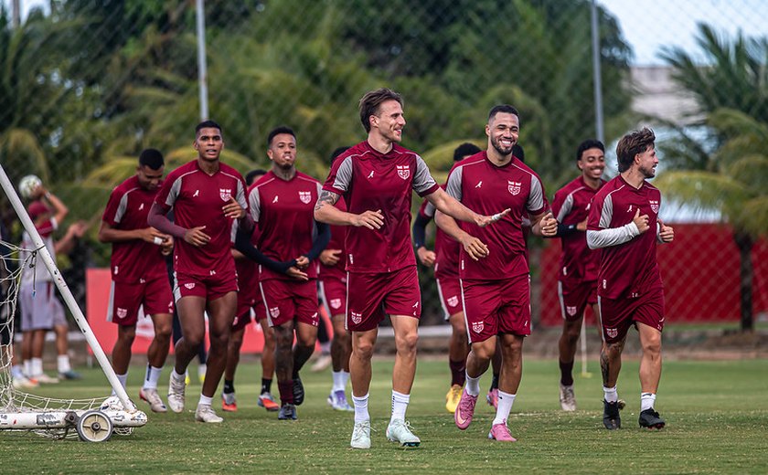 CRB finaliza preparação para o 2º jogo da semifinal do Campeonato Alagoano