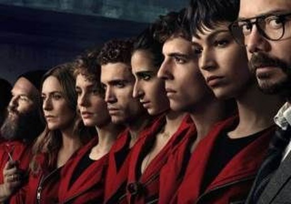 Netflix solta foto da última gravação da série espanhola 'La Casa de Papel 5'