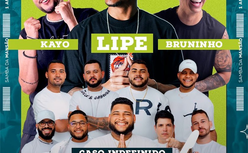 Projeto Samba da Mansão anuncia sua edição especial de um ano