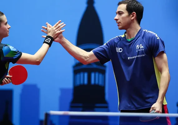 Bruna Takahashi e Hugo Calderano conquistam 1º título