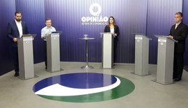 Primeiro debate na TV conta com  poucas propostas