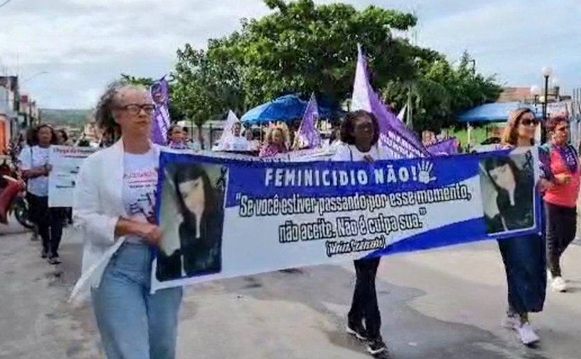 Ato público pede justiça pela morte de mulher no Sertão de Alagoas