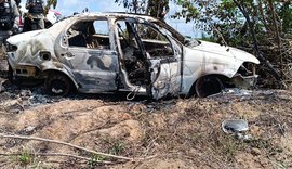 Corpos encontrados carbonizados em carro na AL-405 são identificados