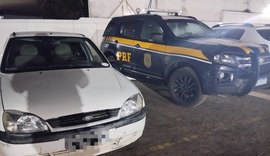 PRF localiza veículo com queixa de roubo/furto, em Rio Largo