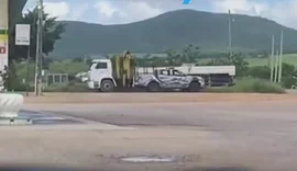 Homem é preso e outro foge durante perseguição e troca de tiros com a PM em Estrela de Alagoas