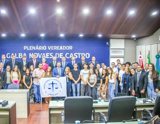 Estudantes de Direito da Ufal conhecem funcionamento do Legislativo e iniciativas parlamentares