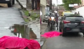 Mulher passa mal ao atravessar rua, cai é atropelada e morre em Maceió