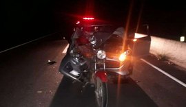 Motorista bate em traseira de motocicleta, arremessa e mata casal em Campo Alegre