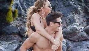 Mariah Carey é flagrada em clima de total romance com dançarino Bryan Tanaka