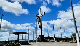 Murici/AL investe firme na reforma no Alto do Cruzeiro visando atrair mais turistas neste período da Semana Santa