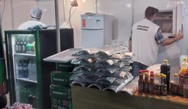 Vigilância Sanitária de Maceió fiscaliza venda de alimentos e bebidas durante Expoagro