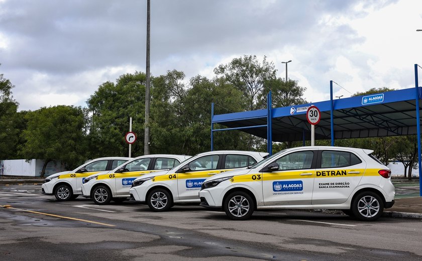 Detran Alagoas é o primeiro do Brasil a ofertar carros automáticos gratuitos para exames práticos