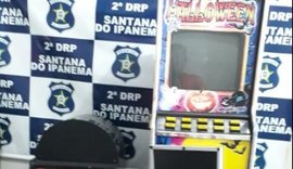 Polícia Civil apreende máquinas caça-níqueis em Santana do Ipanema