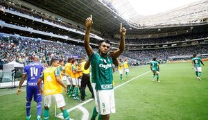 Palmeiras inicia defesa do título com goleada sobre o Vasco