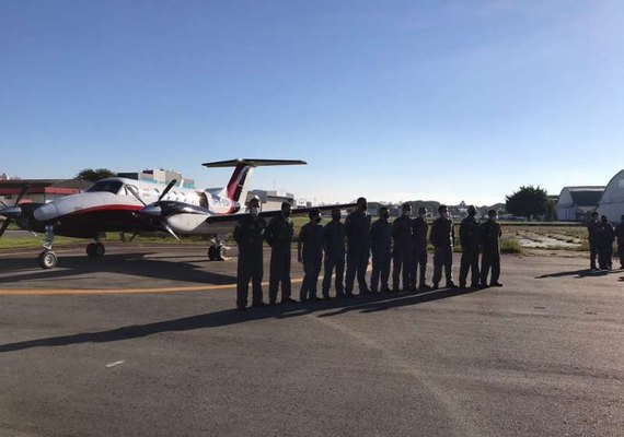 Força-tarefa enviada pelo governo de SP para sul da Bahia embarca no Campo de Marte